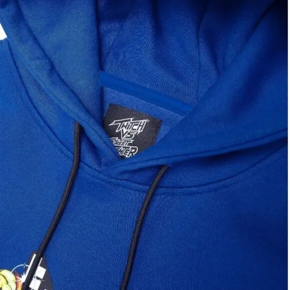 Twitch X Street Fighter Hoodie In Blue